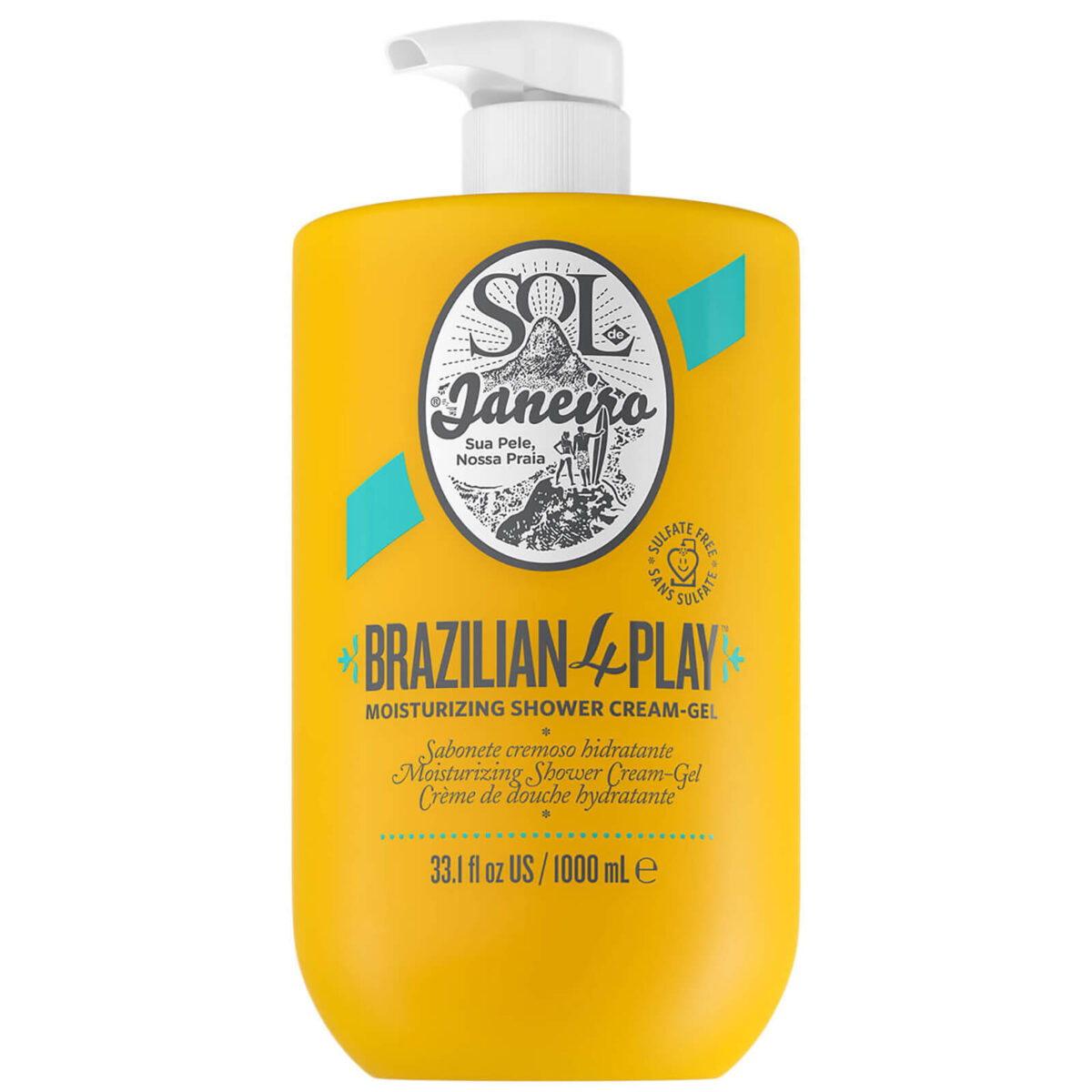 Sol de Janeiro Brazilian 4-Play Shower Cream Gel (Various Sizes) - 1000ml