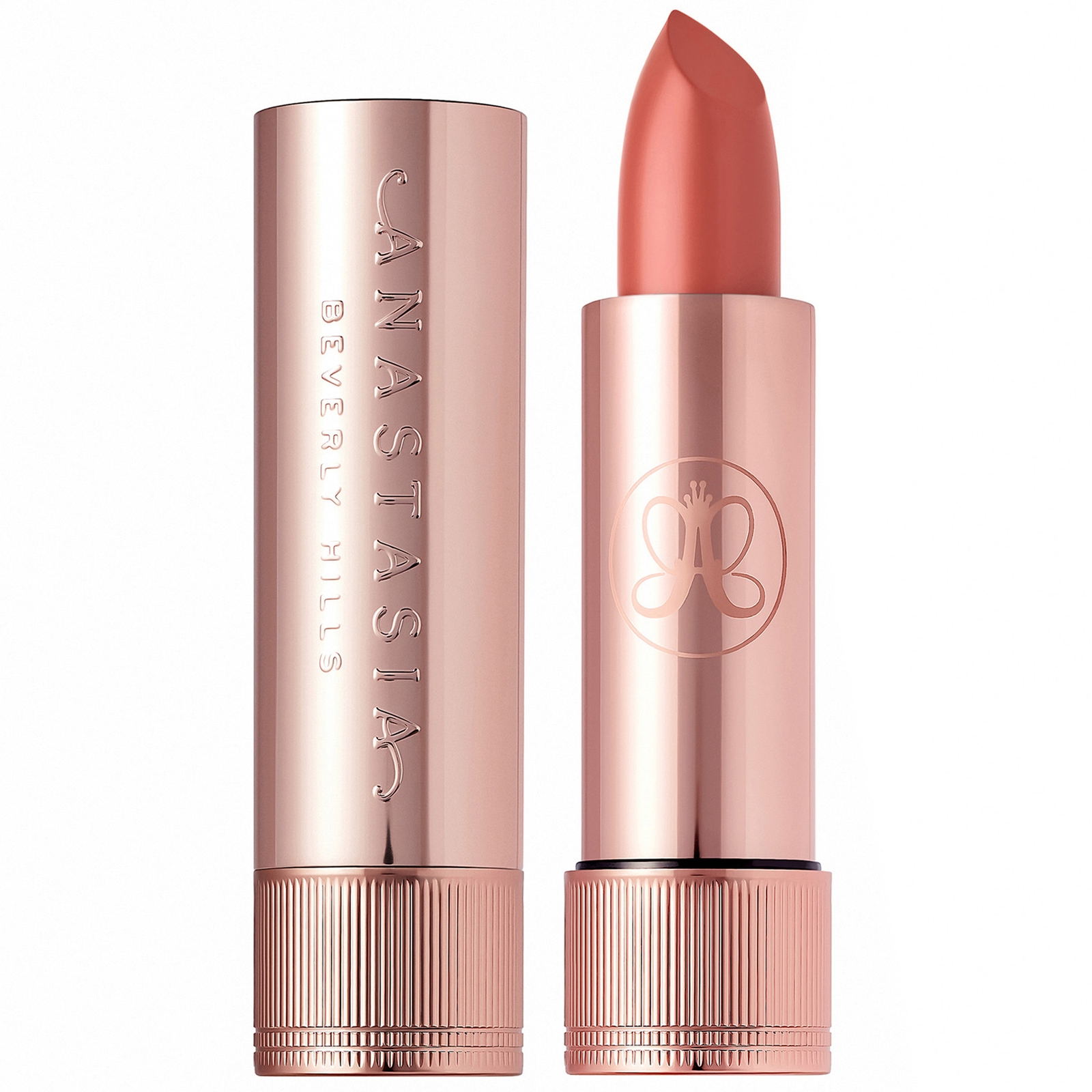 Anastasia Beverly Hills Satin Lipstick 3g (Various Colours) - Peach Amber