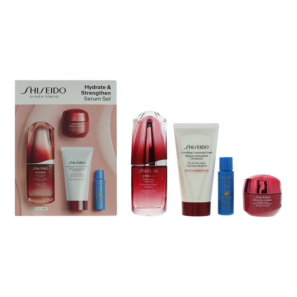 Shiseido Womens Ultimune Hydrates & Strenghten Serum set x 4 - NA - One Size