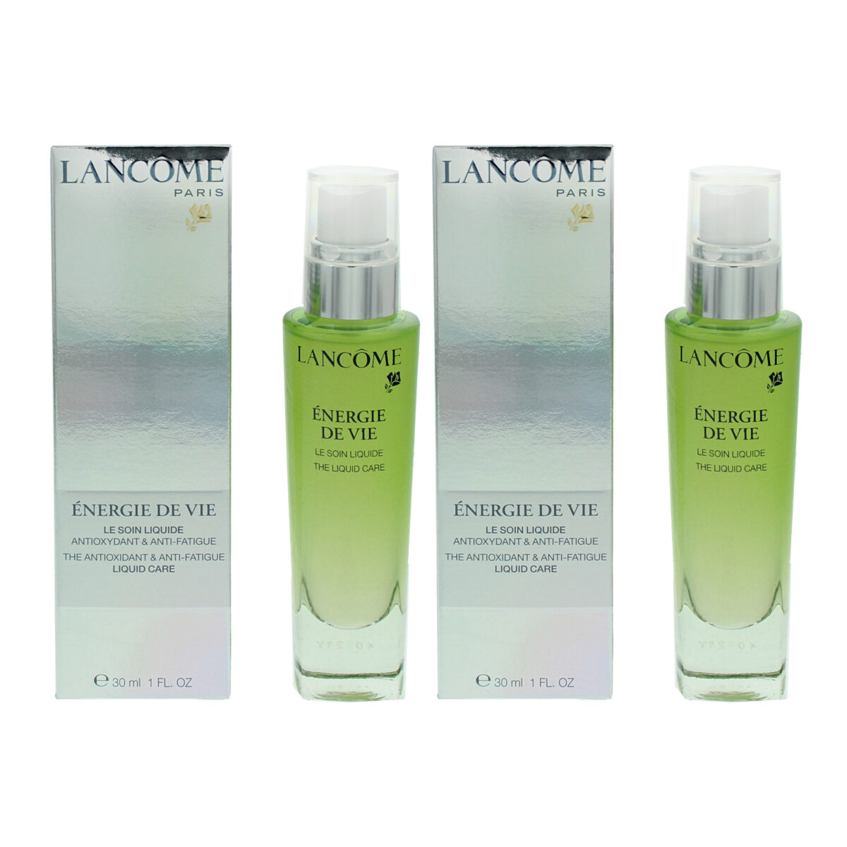 Lancome Womens Energie De Vie Glow Boosting Liquid Cream 30ml x 2 - One Size
