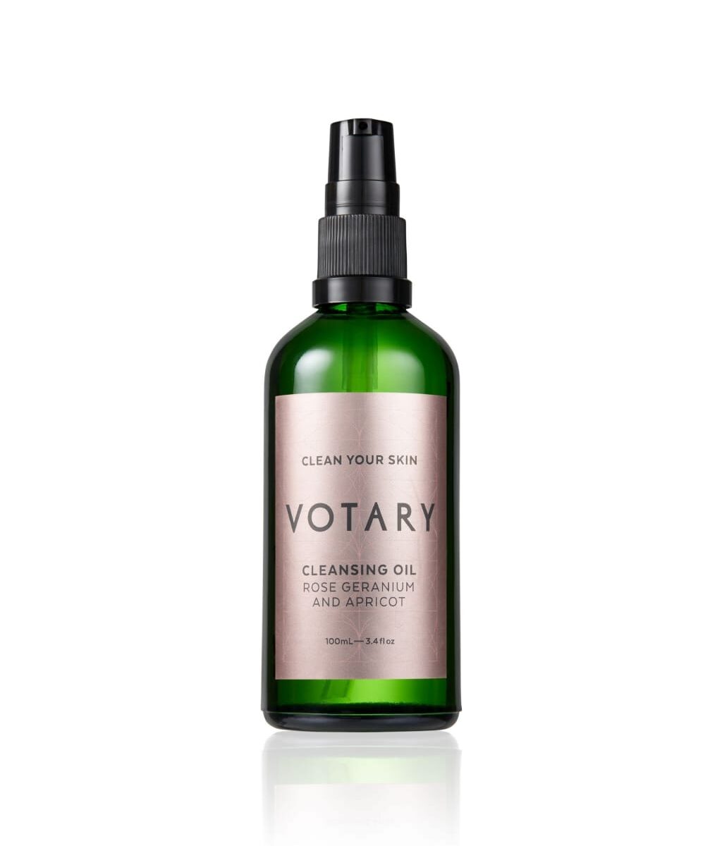 Votary Cleansing Oil - Rose Geranium & Apricot 100 ml