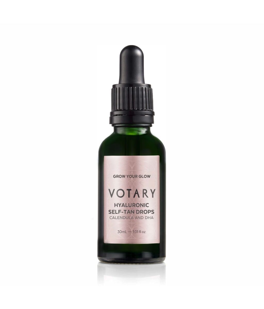 Votary Hyaluronic Self-Tan Drops, Calendula and DHA 30ml