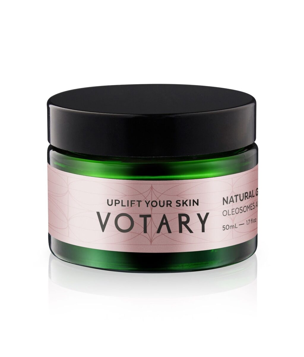Votary Natural Glow Day Cream, Oleosomes and Pomegranate Ferment 50ml
