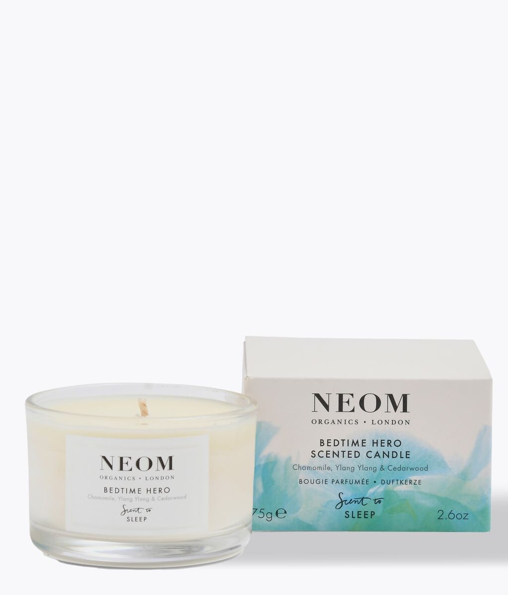 Neom Wellbeing Bedtime Hero Travel Candle 75g