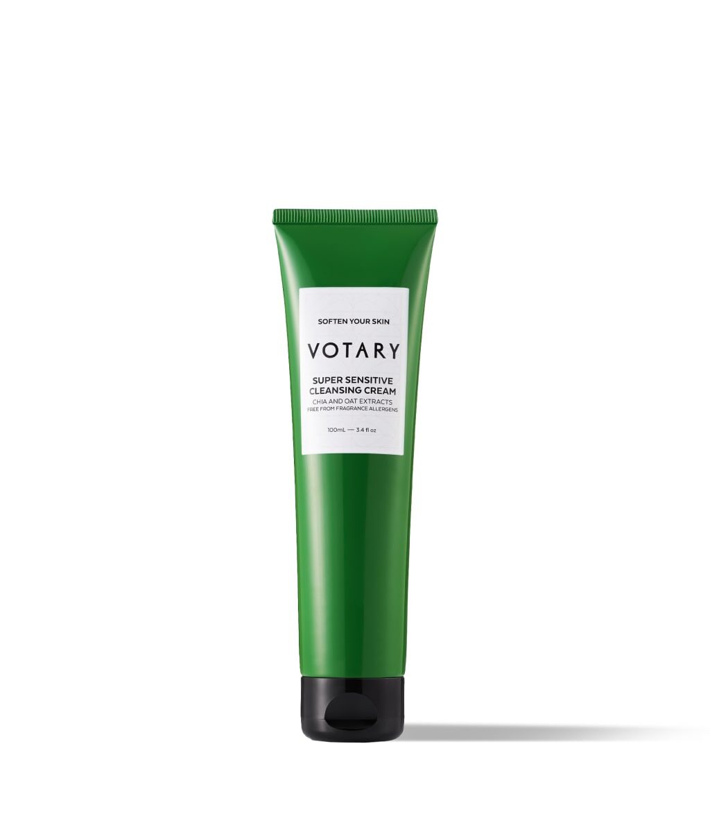 Votary Super Sensitive Cleansing Cream - Chia and Oat Extracts - 100ml