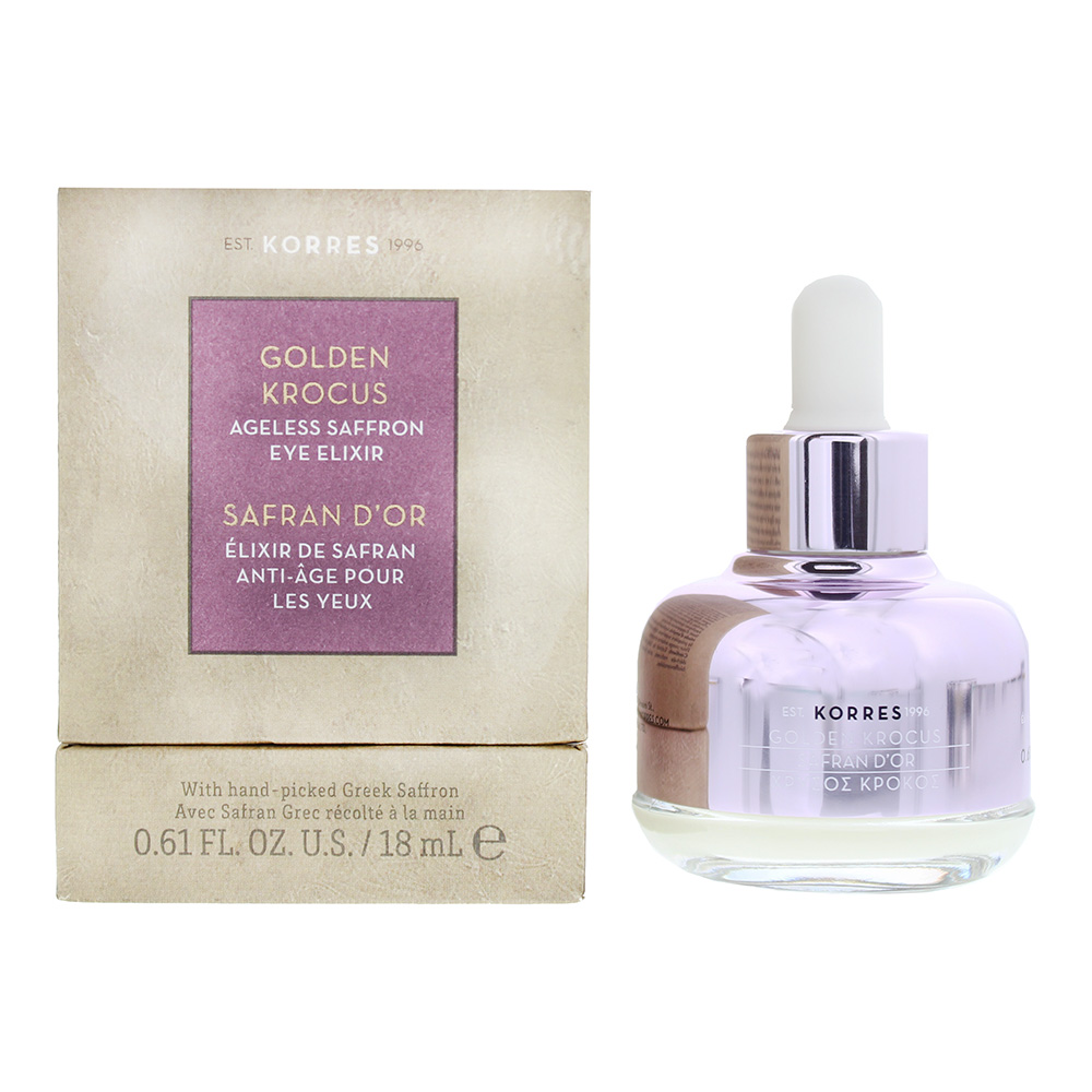 Korres Womens Golden Krocus Ageless Saffron Eye Elixir 18ml - NA - One Size