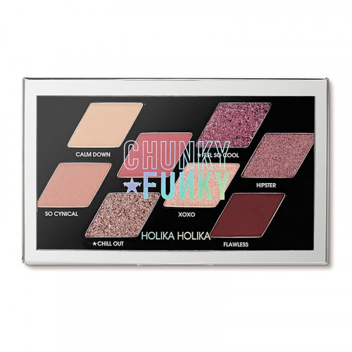 Holika Holika Chunky Funky Metal Shadow Palette 02 Feel So Cool