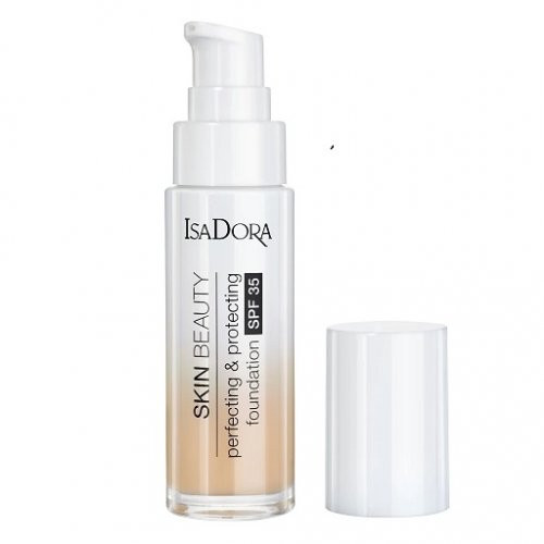 Isadora Skin Beauty Perfecting & Protecting Foundation SPF35 02 Linen