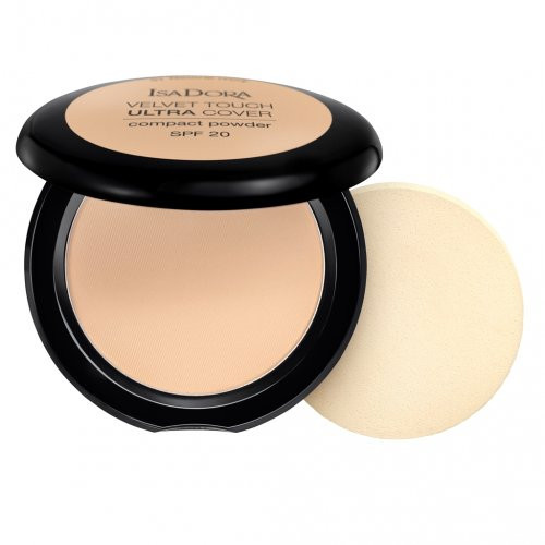 Isadora Velvet Touch Ultra Cover Compact Powder SPF20 61 Neutral Ivory