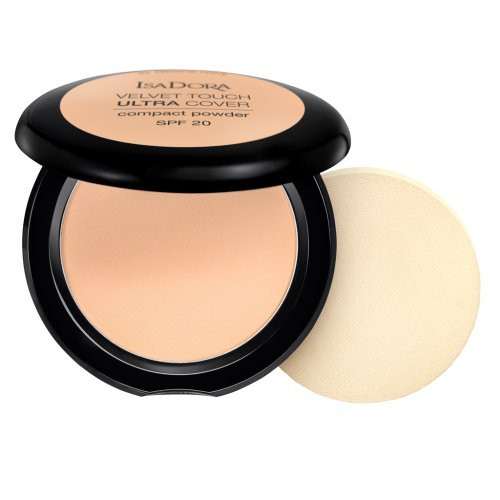 Isadora Velvet Touch Ultra Cover Compact Powder SPF20 62 Warm Vanilla