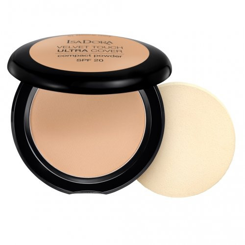 Isadora Velvet Touch Ultra Cover Compact Powder SPF20 64 Warm Sand