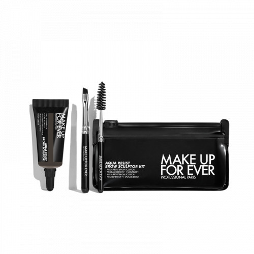 Make Up For Ever Aqua Resist Brow Sculptor Kit 24hr 50 Dark Brown