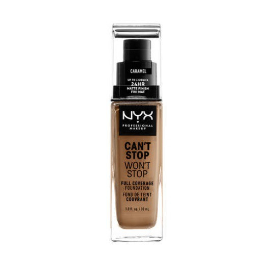 NYX Professional Makeup Can't Stop Won't Stop Full Coverage Foundation 15 Caramel