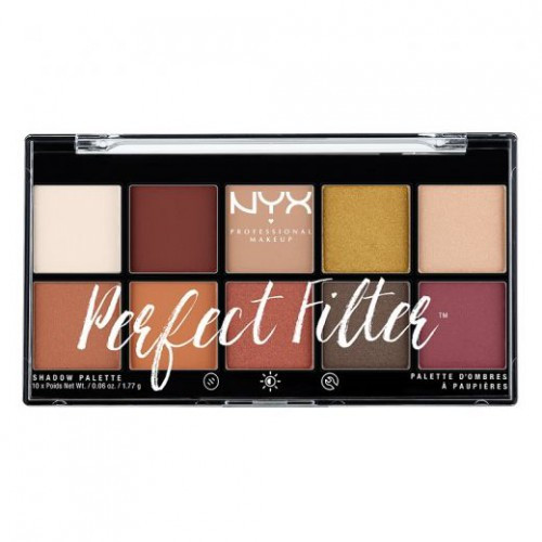 NYX Professional Makeup Perfect Filter Shadow Palette Rustic Antique