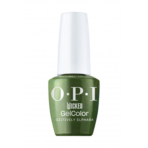 OPI Wicked GelColor Nail Polish Ozitively Elphaba