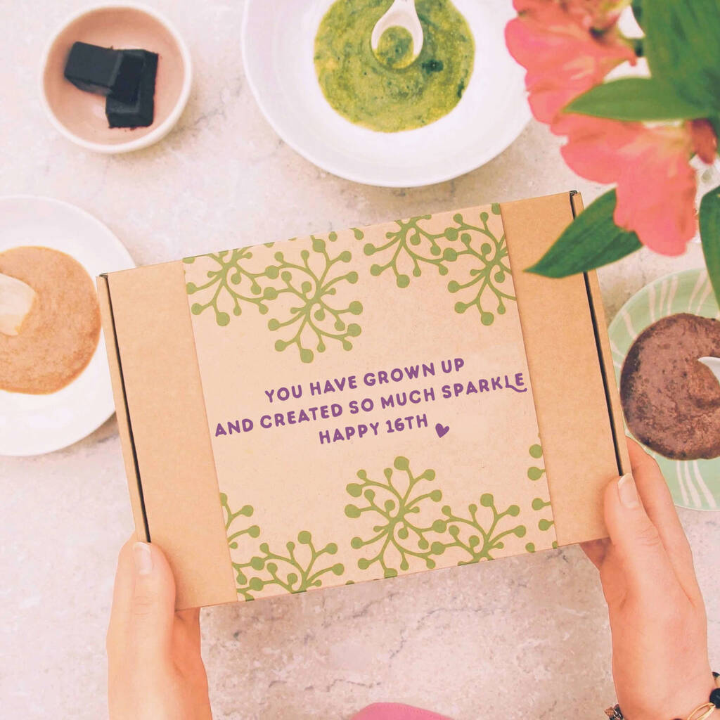16th Birthday Make Your Own All Natural Skincare Gift