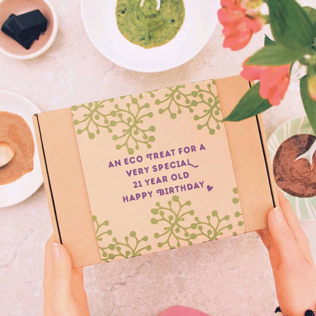 21st Birthday Make Your Own All Natural Skincare Gift
