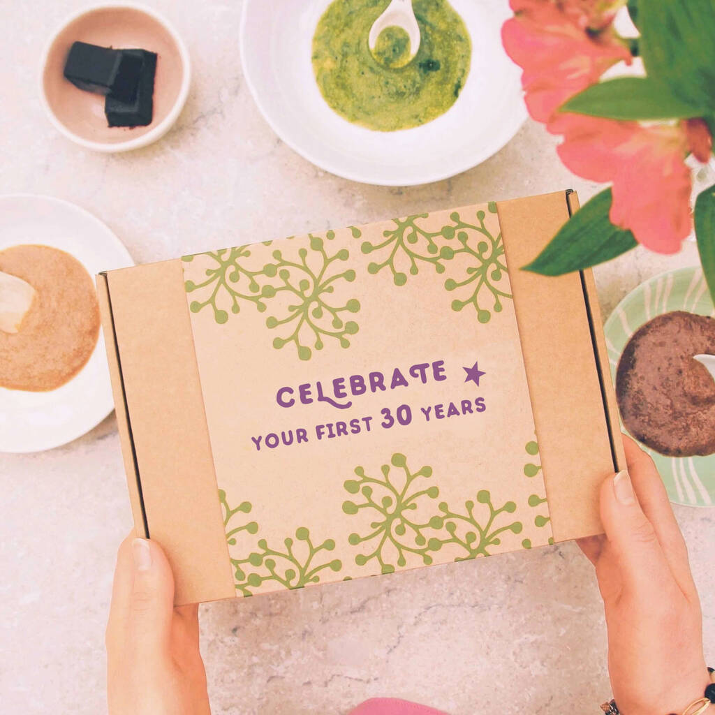 30th Birthday Make Your Own All Natural Skincare Gift