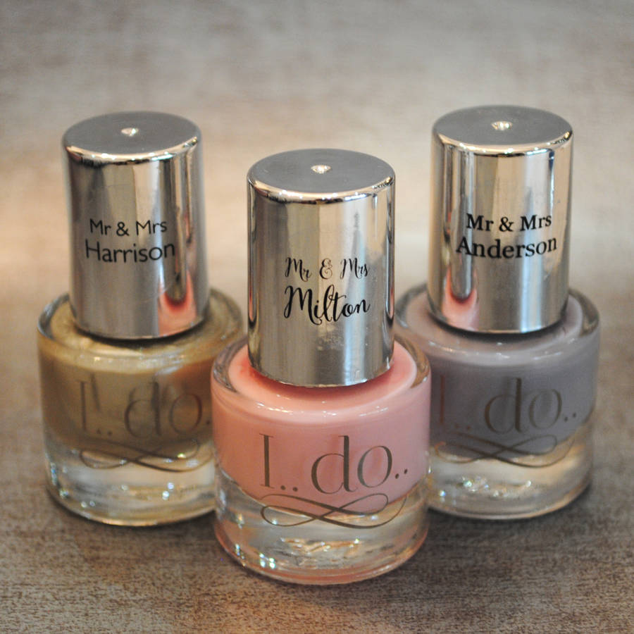 Wedding Favour Gift Set Of 50 Nail Polishes