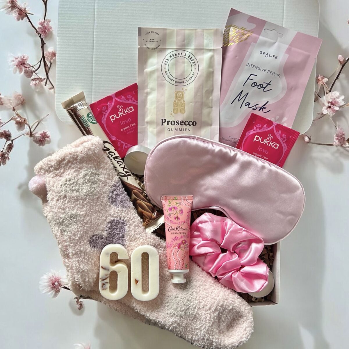 60th Pamper Hamper Gift For Her