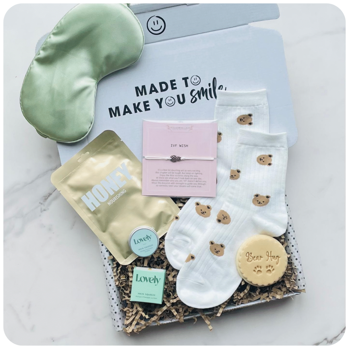 A Hug Of Hope Ivf Gift Box, Green