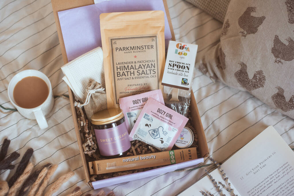 'A Little Box Of Love' Sleep Well Pamper Hamper