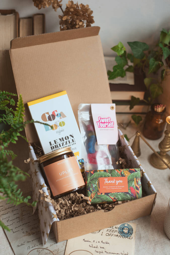 'A Little Box Of Love' Thank You Gift Hamper