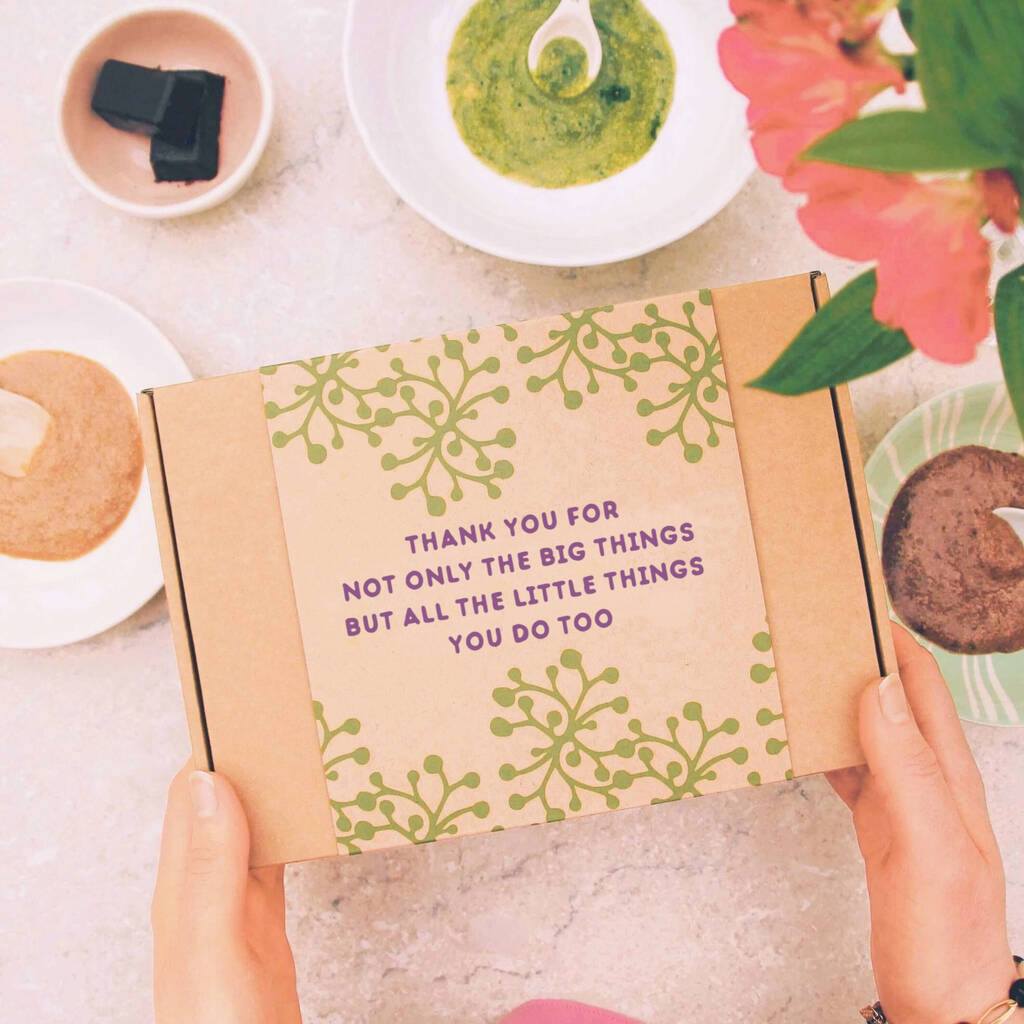 Thank You Organic Vegan Skincare Letterbox Gift