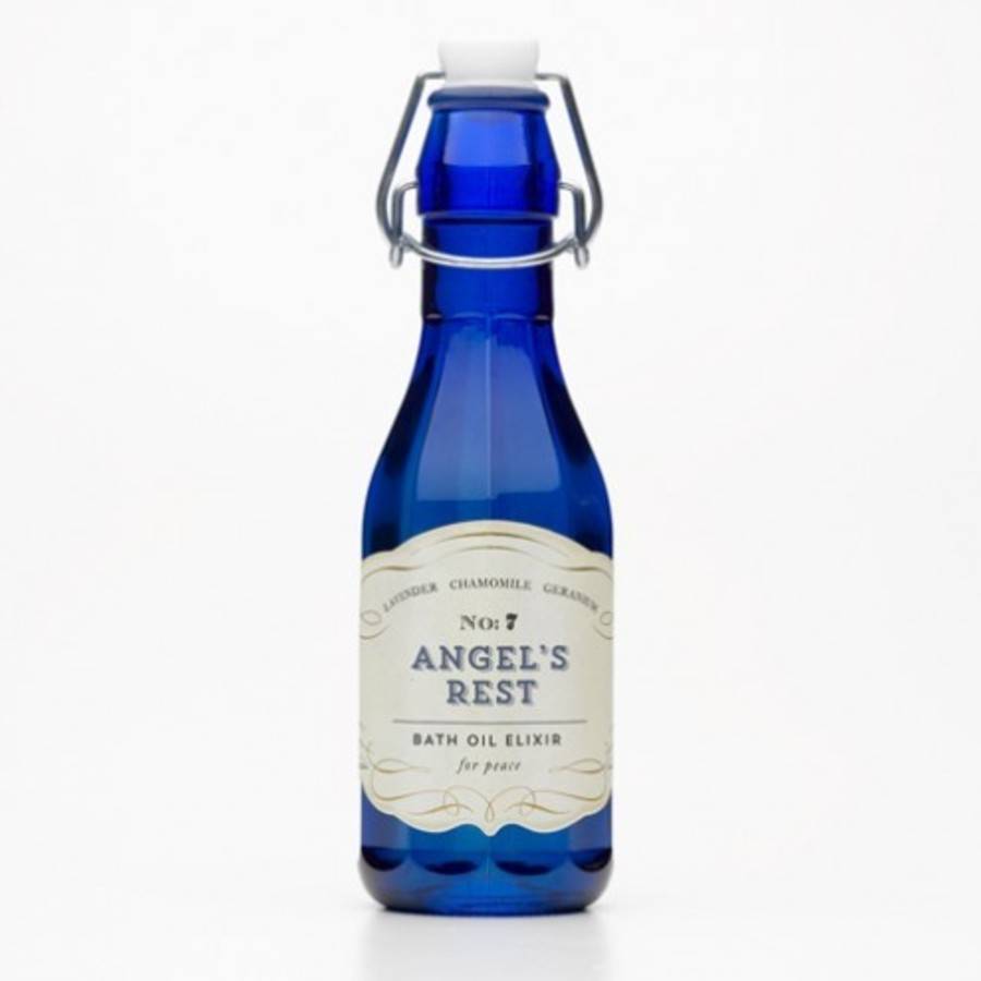 Angel's Rest Bath Oil Elixir For Peace, Blue