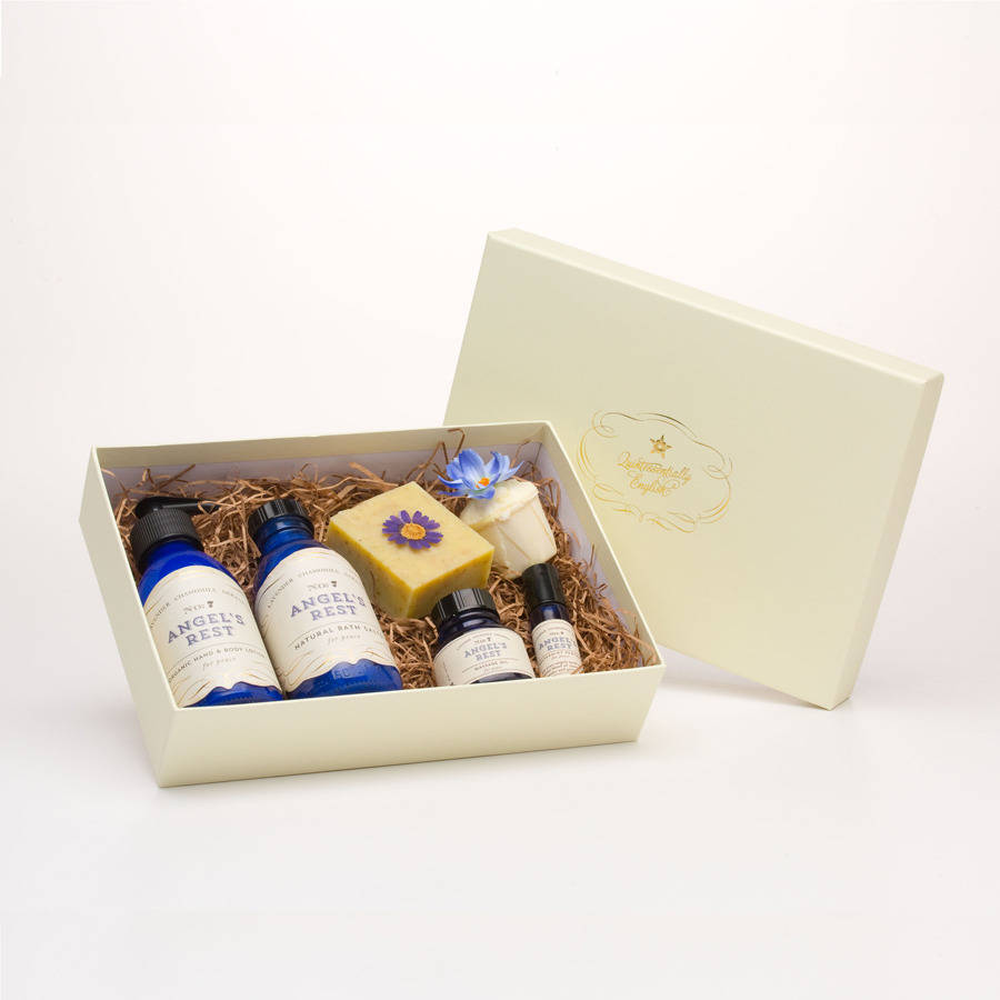 Angel's Rest Luxury Therapy Gift Box, Blue