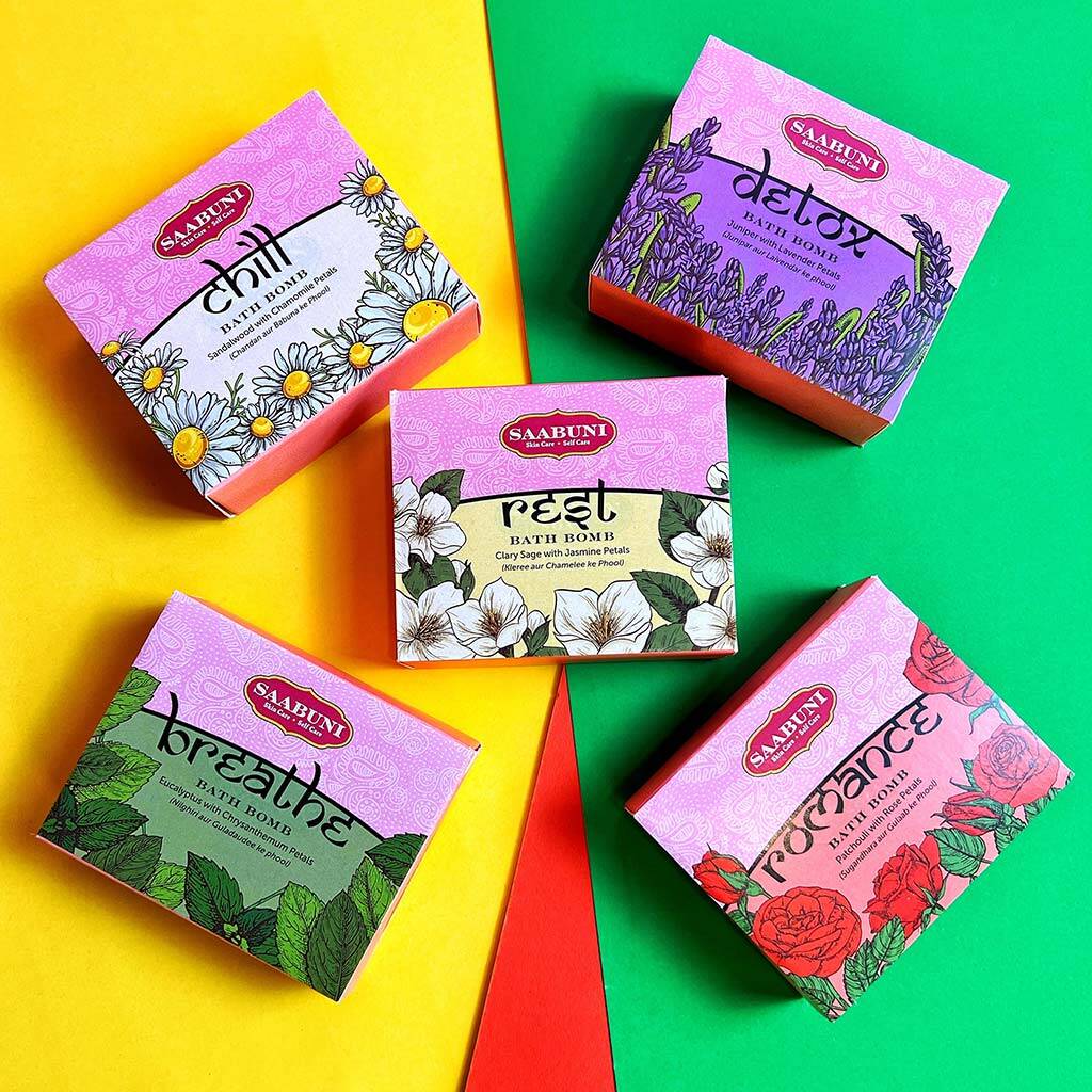 Aromatherapy Bath Bombs Self Care Complete Set