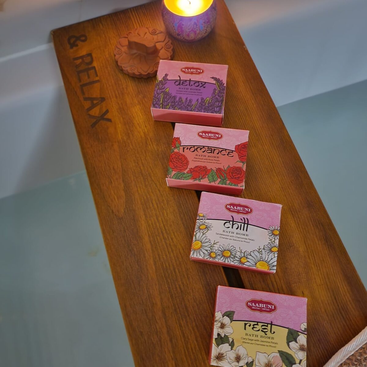 Aromatherapy Bath Bombs Self Care Quad Pack