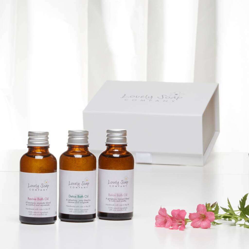 Aromatherapy Bath Oil Discovery Gift Set