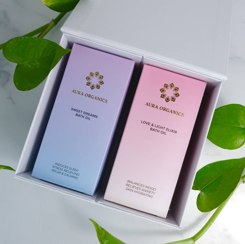 Aromatherapy Bath Oil Gift Set