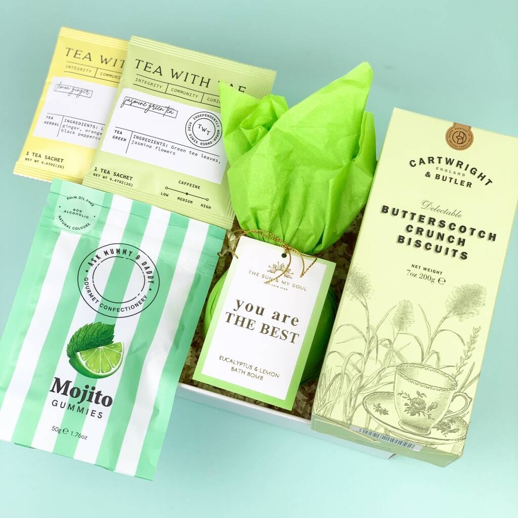 You Are The Best Gift Box Thoughtful Self Care And Treats Congratulations Graduation Gift For Her Him, Green