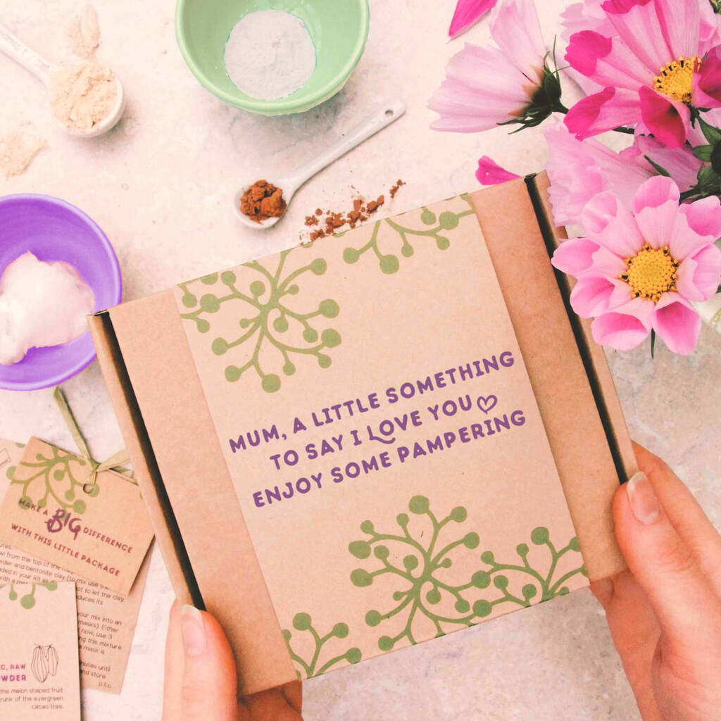 All Natural Face Mask Kit Letterbox Gift For Mum