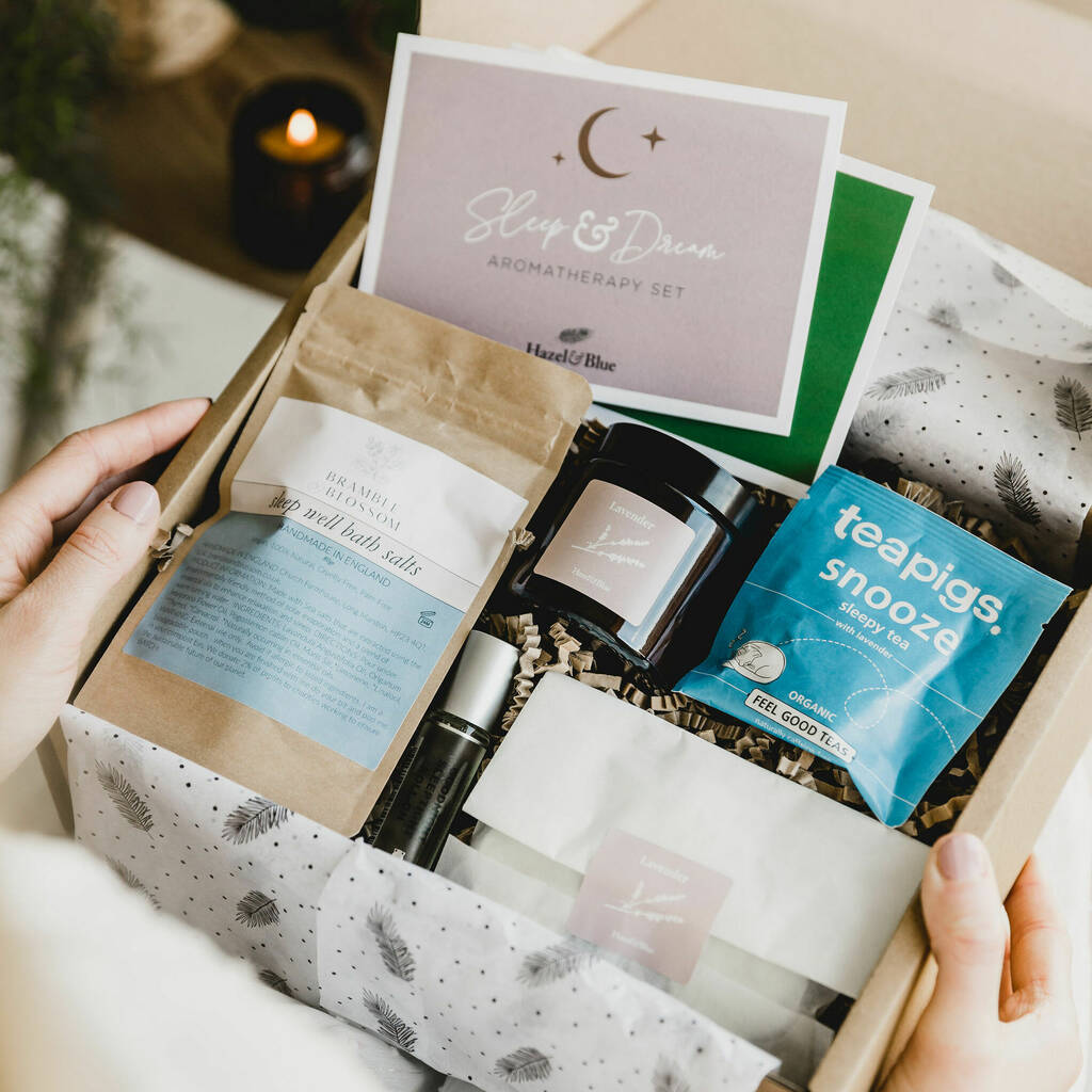 Sleep And Dream Aromatherapy Gift Box, Natural