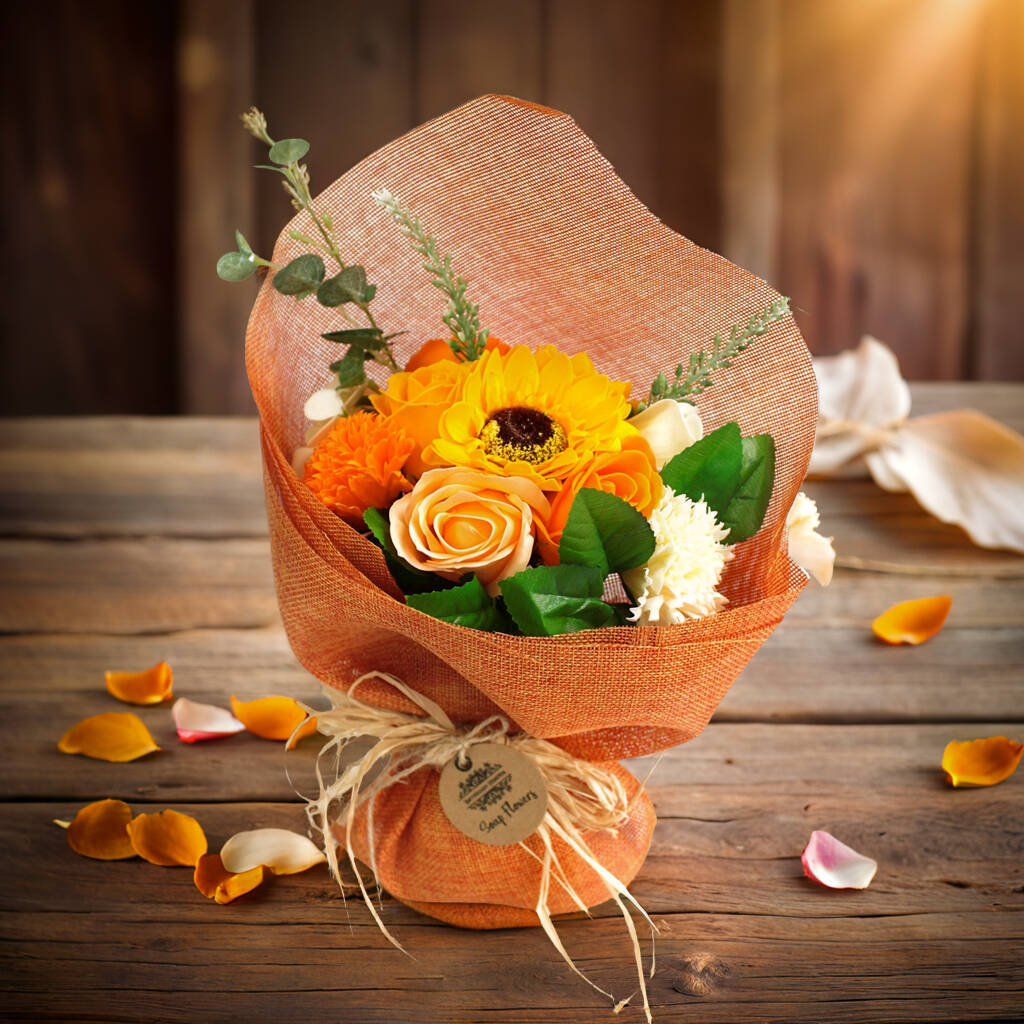 Soap Flower Bouquets - Bath And Gift Idea