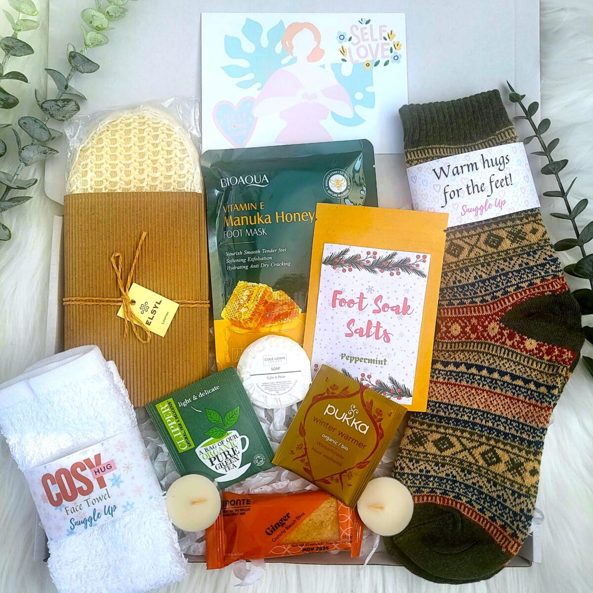 Spa At Home Relaxation Pamper Hamper Spa Gift Box