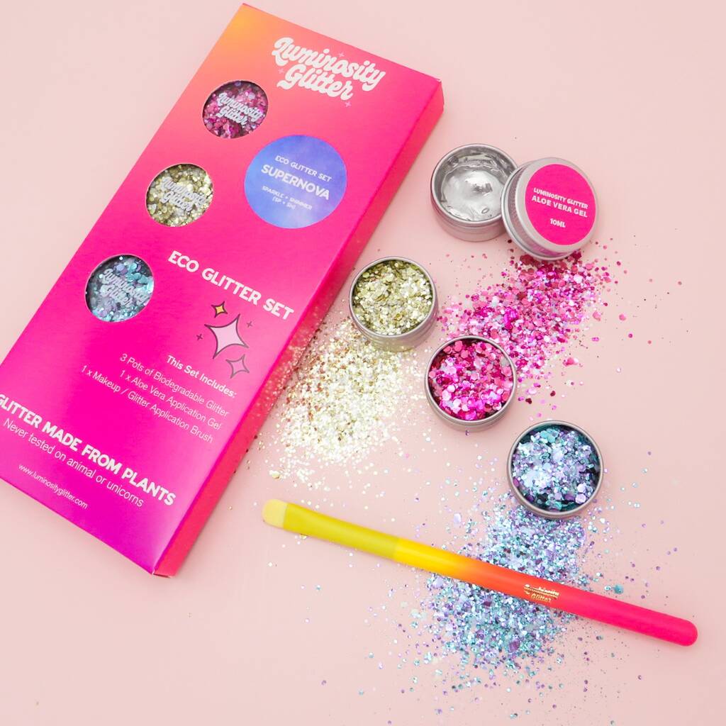 Supernova Eco Glitter Gift Set