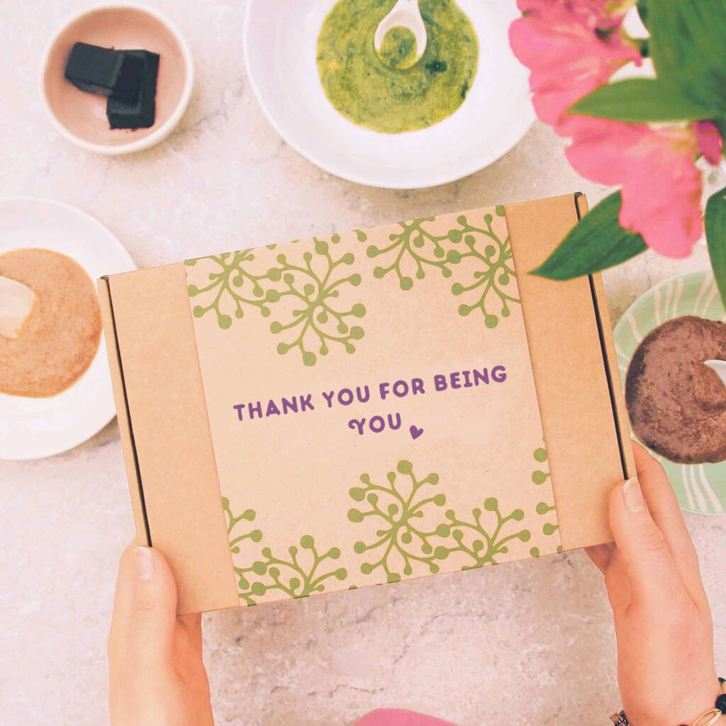 'Thank You For Being You' Make Your Own Skincare Gift