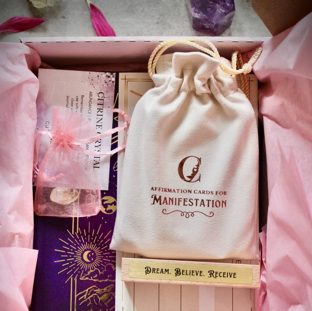 The Magical Manifestation Box, Gold/Pink/Purple