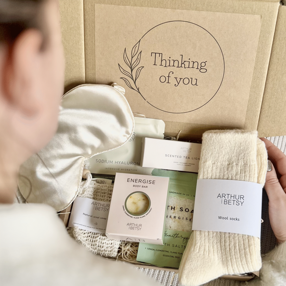 Thinking Of You Gift Hug In A Box For Her