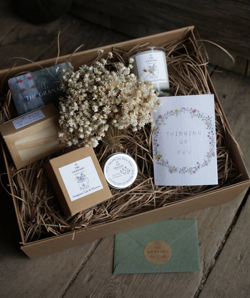 'Thinking Of You' Posy Gift Box