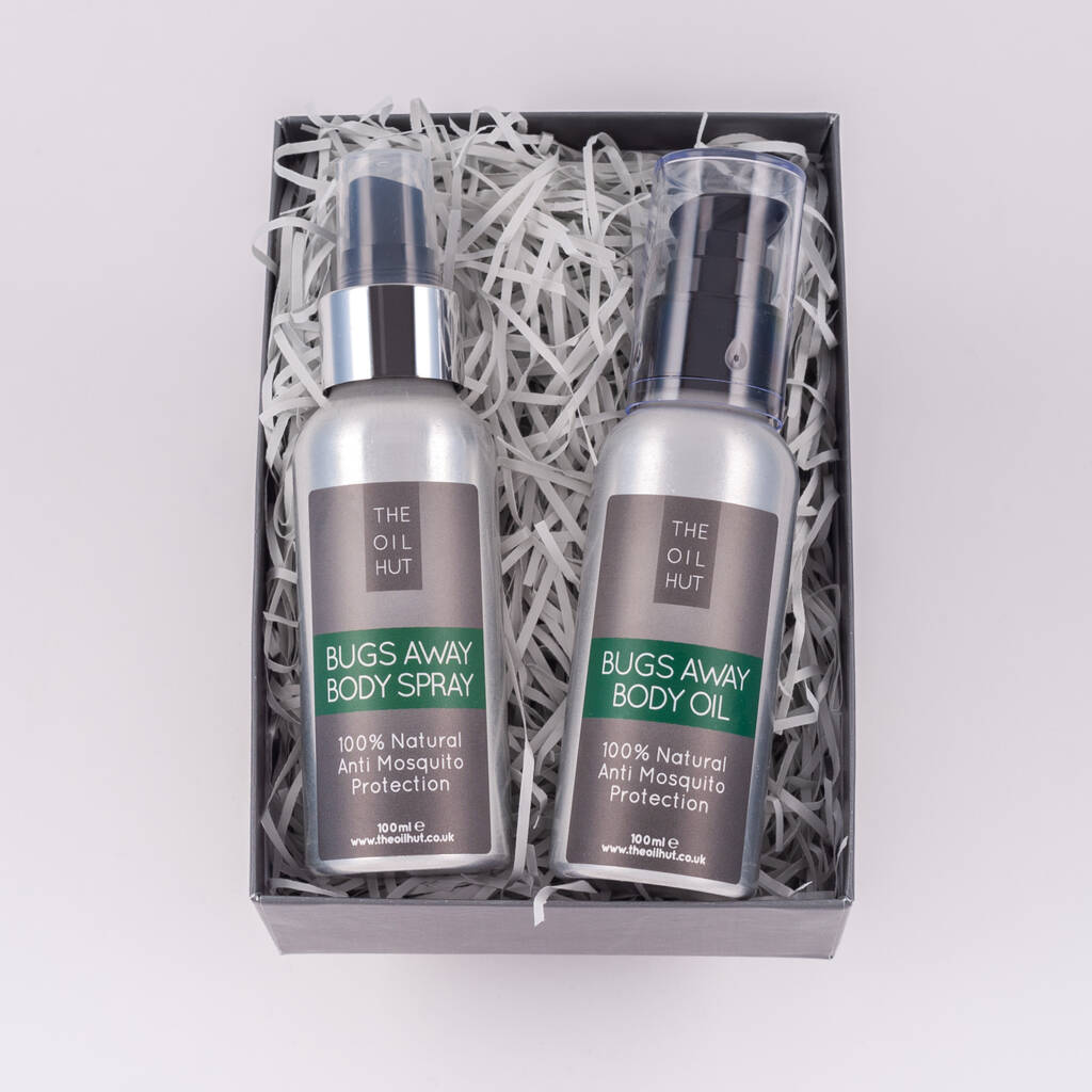 Anti Mosquito Body Oil And Spray Two X 100ml
