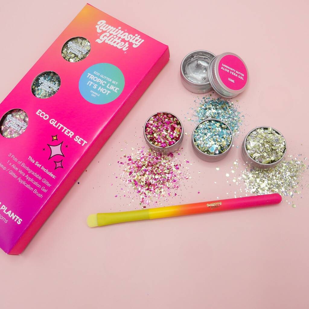 Tropic Like It's Hot Eco Glitter Gift Set