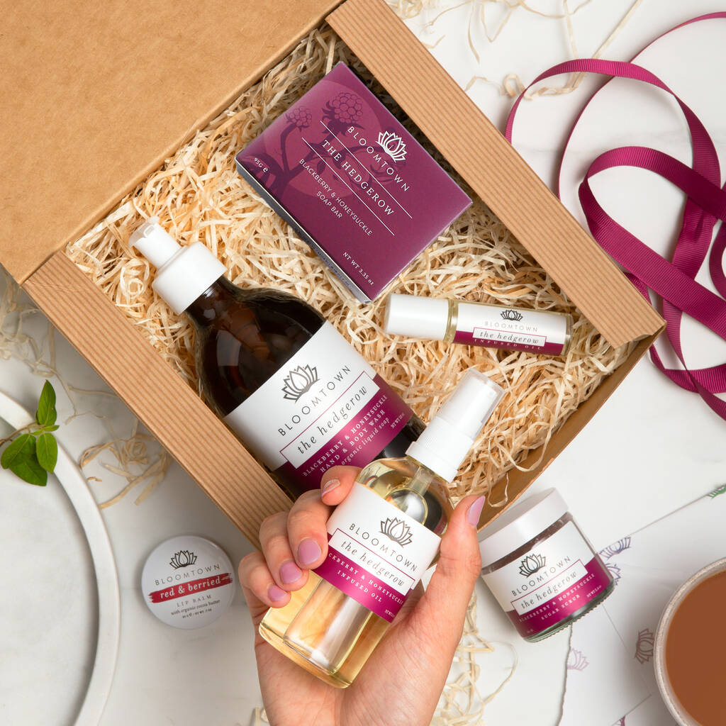 Ultimate Pamper Set, Green/Natural/Orange/Pink/Purple
