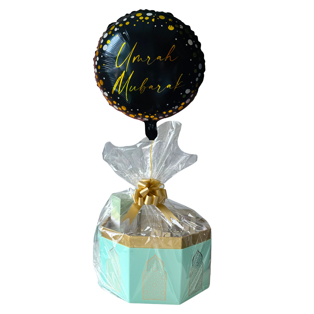 Umrah Large Hamper Gift Box And Balloon