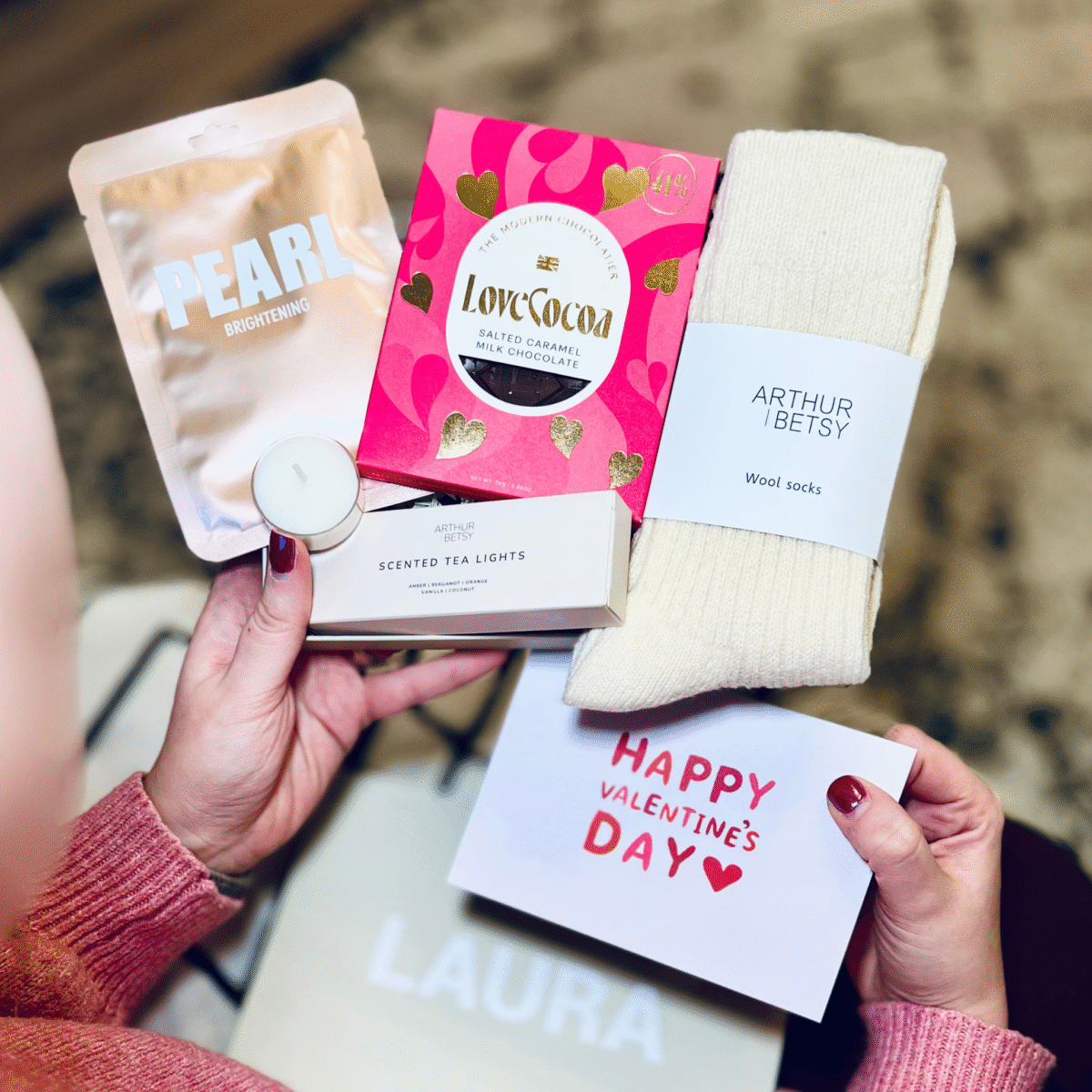 Valentine's Letterbox Luxury Treats Gift Box