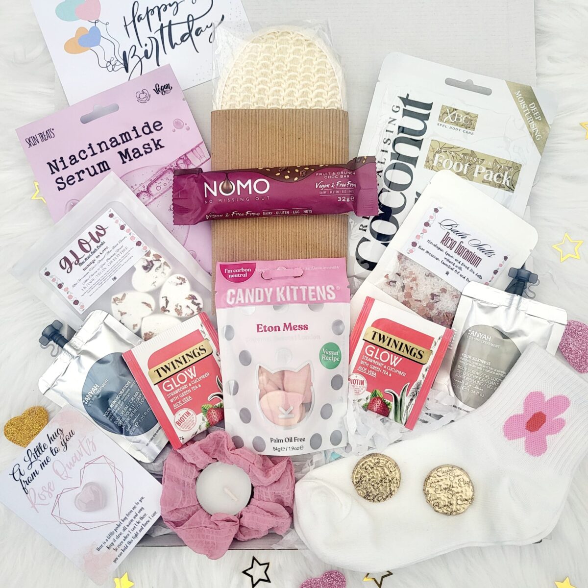 Vegan Spa Gift Box, Vegan Pamper Hamper, Vegan Selfcare
